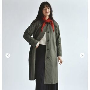 Paynter Wilton Overcoat Spruce Green XS